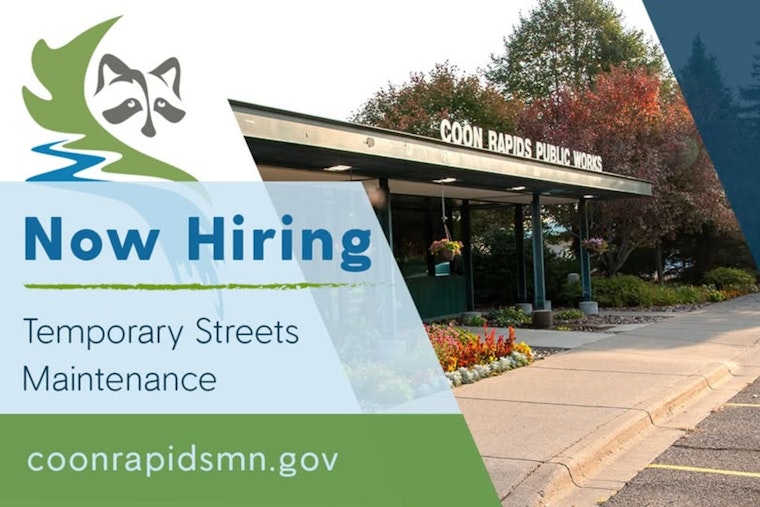 Coon Rapids Seeks Community-Minded Individuals for Seasonal Streets Maintenance Roles