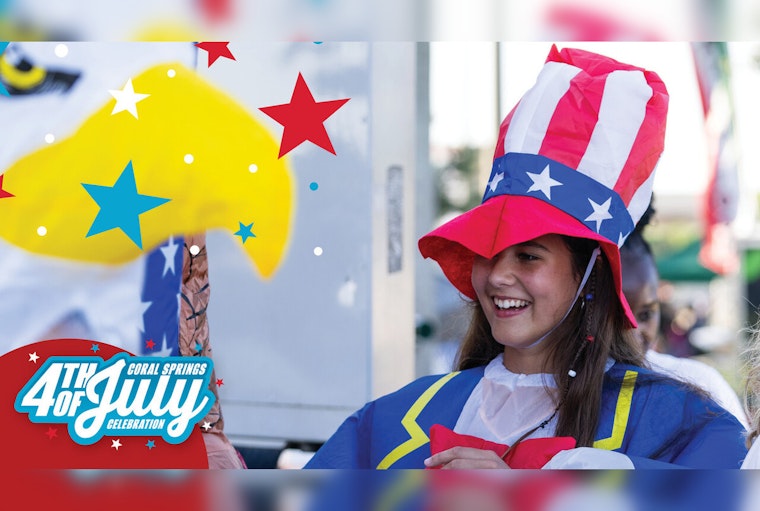 Coral Springs Gears Up for Fourth of July Extravaganza at Mullins Park with Fireworks and Family Fun