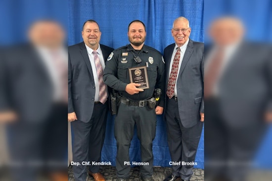 Crossville Celebrates Valor as Officer Jessie Henson Named Officer of the Year at Reagan Day Dinner