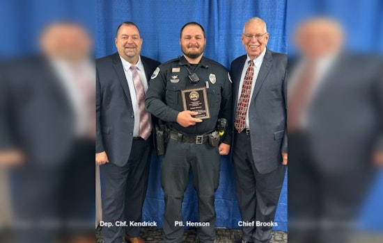 Crossville Celebrates Valor as Officer Jessie Henson Named Officer of the Year at Reagan Day Dinner