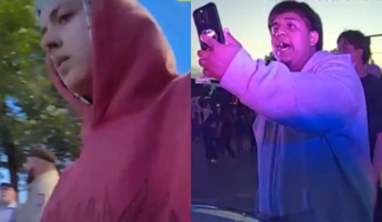 Dallas Police Seek Public's Help to Identify Two Suspects Accused of Assaulting an Officer During Protest on Singleton Blvd