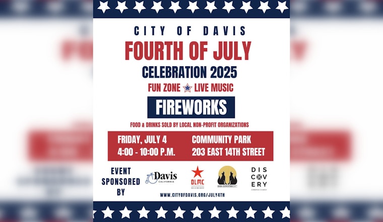 Davis Sets the Stage for Patriotic Fun with Free July 4th Celebration in Community Park