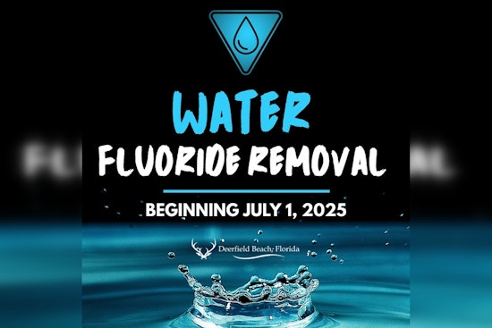 Deerfield Beach to Halt Fluoridation of Public Water Supply in Compliance with New Florida Law