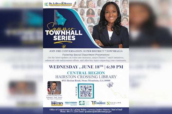 DeKalb County Commissioners Host Central Region Townhall in Stone Mountain