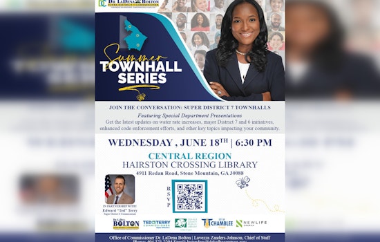 DeKalb County Commissioners Host Central Region Townhall in Stone Mountain