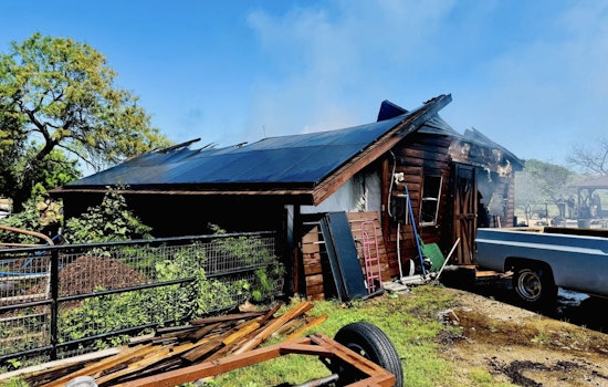 Denton County Firefighters Quickly Contain Garage Blaze in Argyle, No Injuries Reported