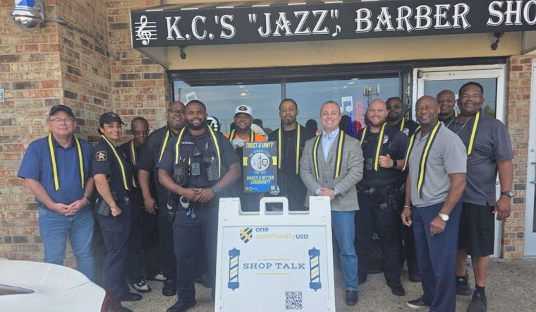 DeSoto Police and Local Business Join Forces to Strengthen Community Bonds at 'Coffee with a Cop' Event