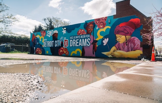 Detroit Unveils New Mural Celebrating Youth Creativity on Avenue of Fashion, Marking InsideOut Literary Arts' 30th Anniversary