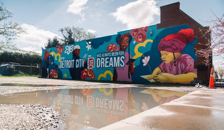 Detroit Unveils New Mural Celebrating Youth Creativity on Avenue of Fashion, Marking InsideOut Literary Arts' 30th Anniversary