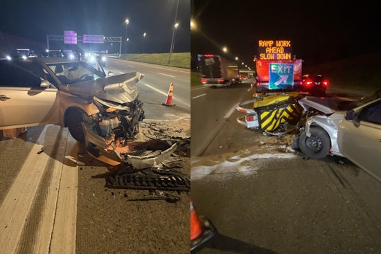 Distracted Driver Strikes Roadside Worker in Cleveland Amid Safety Measures, No Injuries Reported
