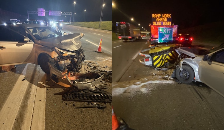 Distracted Driver Strikes Roadside Worker in Cleveland Amid Safety Measures, No Injuries Reported