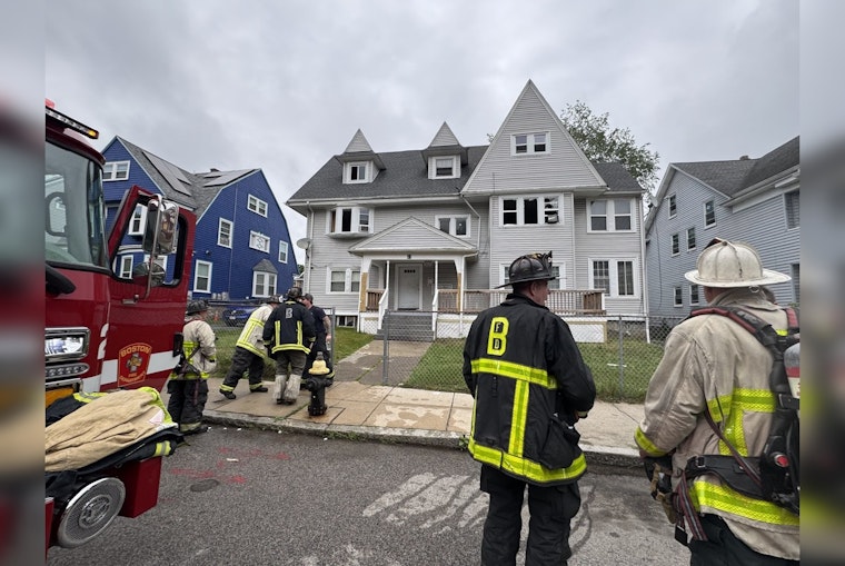 Dorchester Blaze Leaves 12 Homeless with No Injuries as Boston Fire Department Battles Second Alarm Fire on Bicknell Street