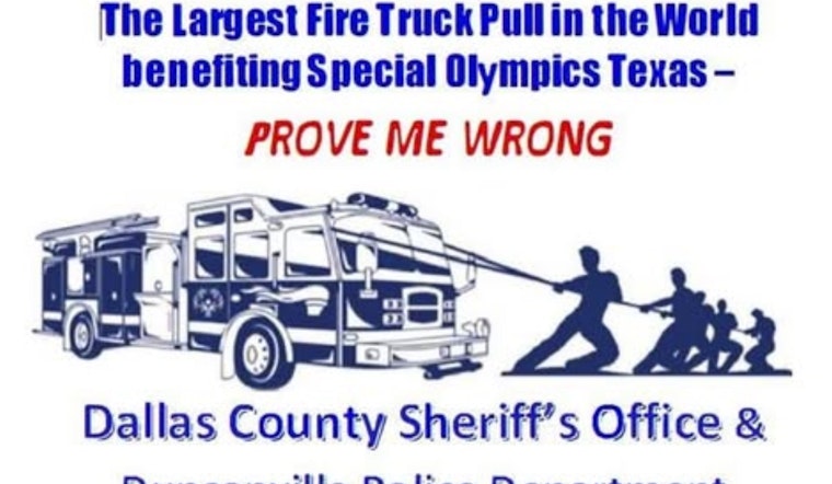 Duncanville Rallies Support for First Responders with Fire Truck Pull Event