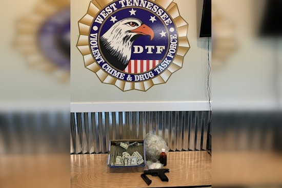 Dyer County Drug Bust: Task Force Seizes Drugs, Gun, and Cash as Convicted Felon Charged