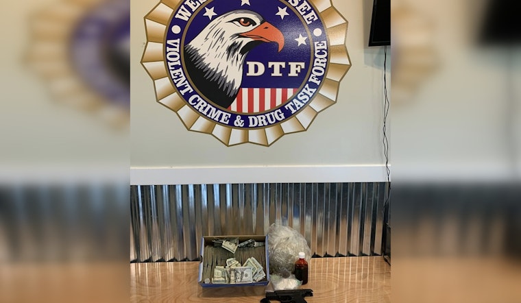 Dyer County Drug Bust: Task Force Seizes Drugs, Gun, and Cash as Convicted Felon Charged