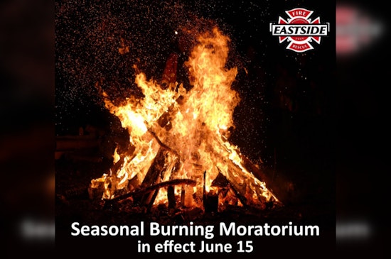 Eastside Fire & Rescue Announces Seasonal Burn Moratorium in North Bend, Enforces Permit Requirement to Prevent Wildfires