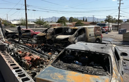 El Paso Fire Department Quickly Extinguishes Condition 3 Blaze at Central Tire Shop, No Injuries Reported