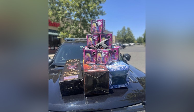 Elk Grove Police Seize Illegal Fireworks and Handgun, Vow Strict Enforcement Ahead of July 4th Celebrations