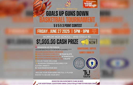 Ellenwood's 2nd Annual Goals Up, Guns Down Basketball Tournament Aims to Curb Violence with Sports
