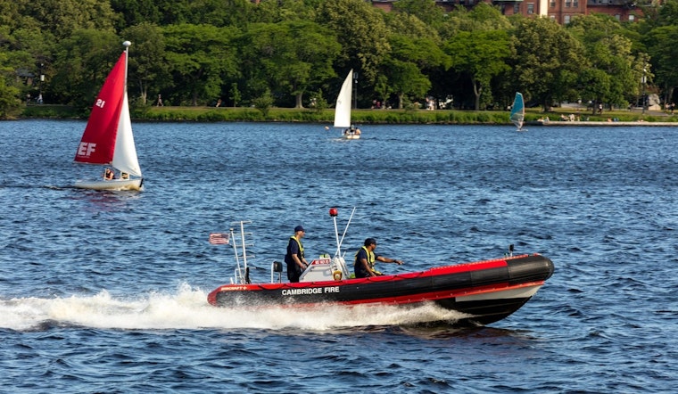 Emergency Crews Swiftly Rescue Individuals After Sailboats Capsize on Cambridge's Charles River