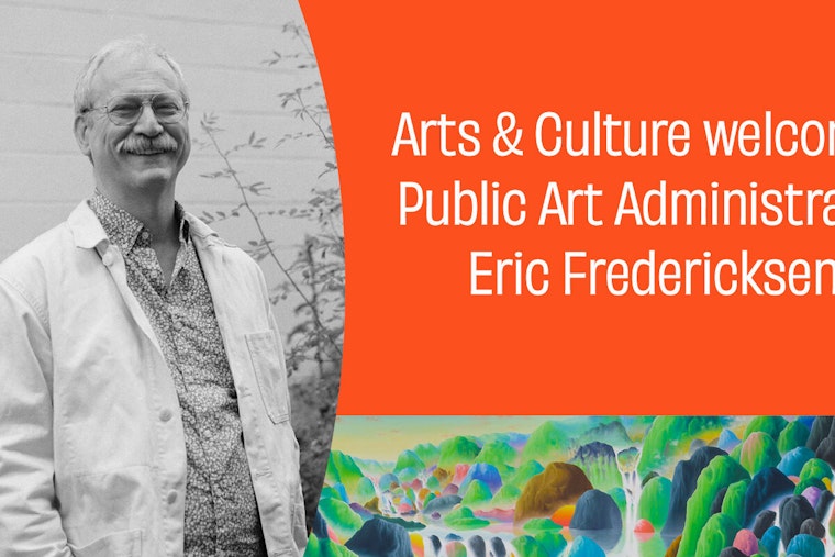 Eric Fredericksen Named Portland's First Public Art Administrator to Steer City's Cultural Vision