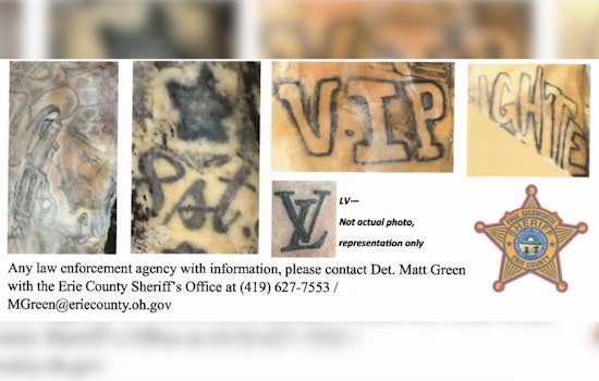 Erie County Sheriff's Office Seeks Public's Help to Identify Man Found Along Huron River in Ohio