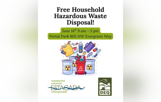 Estacada Teams Up with Oregon DEQ for Free Household Hazardous Waste Drop-Off Event on June 14