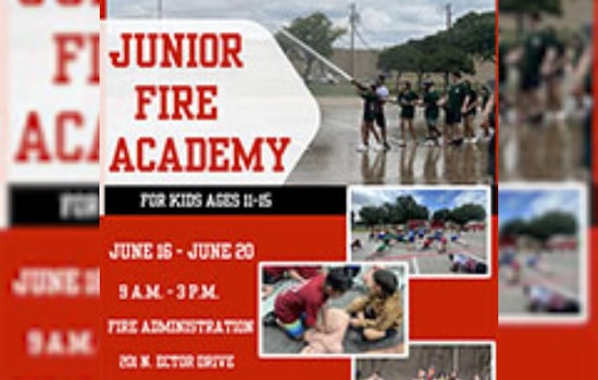 Euless Junior Fire Academy Opens Registrations for 2025 Summer Session