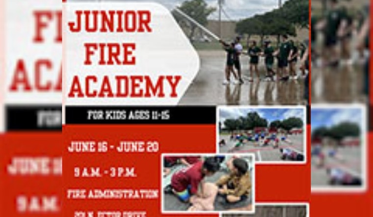 Euless Junior Fire Academy Opens Registrations for 2025 Summer Session