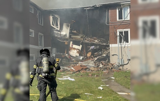 Explosion and Inferno at Garden Valley Apartments in Cleveland Leaves Dozens Displaced, Five Hospitalized