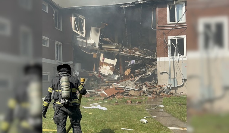 Explosion and Inferno at Garden Valley Apartments in Cleveland Leaves Dozens Displaced, Five Hospitalized
