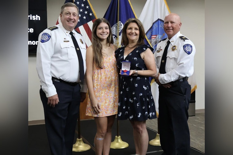 Fallen Hero Honored as St. Tammany Parish Sheriff's Office Awards Late Sergeant Bubba Stipe for Lifesaving Act