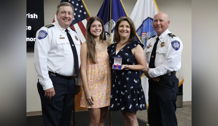 Fallen Hero Honored as St. Tammany Parish Sheriff's Office Awards Late Sergeant Bubba Stipe for Lifesaving Act