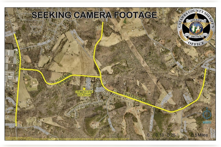 FBI and Catawba County Sheriff Seek Public's Help with Camera Footage Following Walnut Acres Drive Shooting