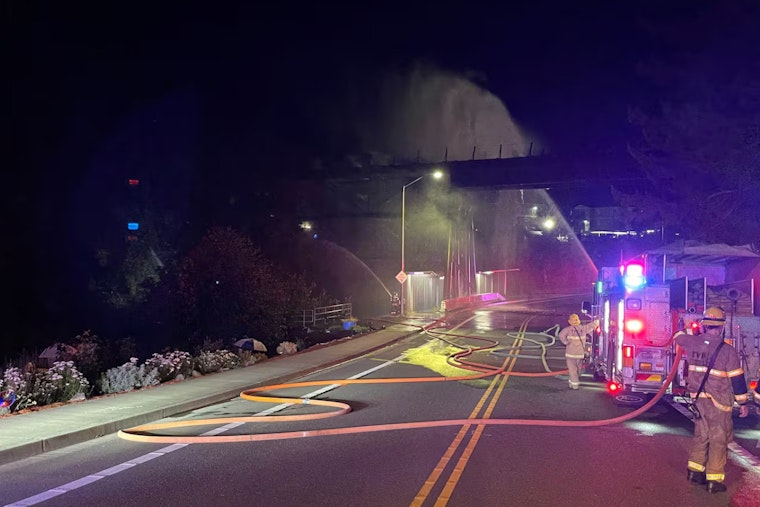 Firefighters Halt Train Trestle Fire in Newberg, Averting Danger to Nearby Apartments