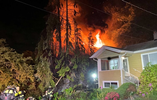 Firefighters Rescue Woman from Blazing Seattle Home as Roof Collapses in Wallingford District