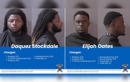 Fishers Police Arrest Two Indianapolis Men for Home Invasion, Suspects Charged with Multiple Offenses