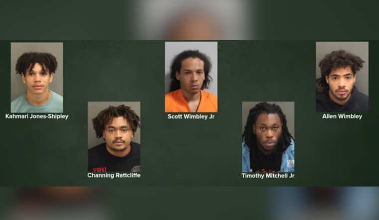 Five Suspects Apprehended for Looting Sneaker Warehouse Amid Hurricane Milton Chaos in Orlando