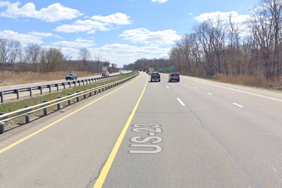 Flint Man Killed in US-23 Dump Truck Crash After Tire Blowout in Washtenaw County