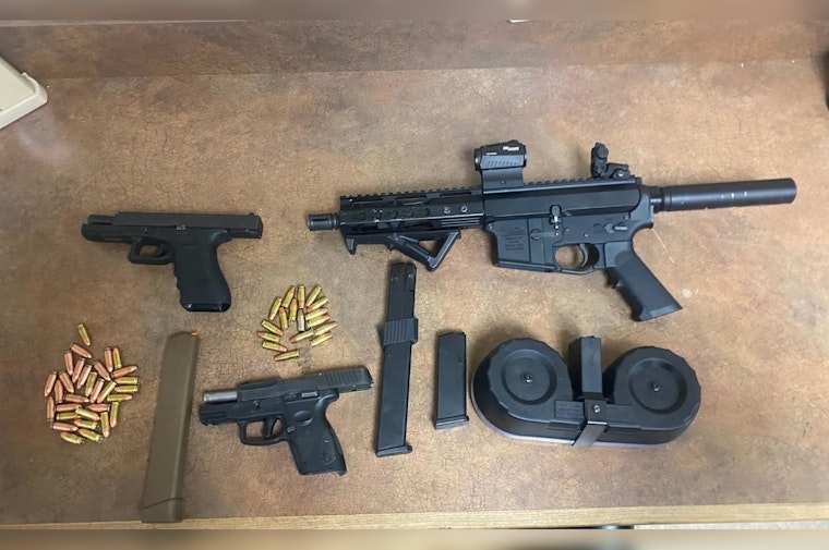 Flint Township Police Seize Illegal Firearms from Teens During Traffic Stop