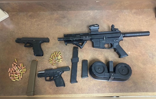 Flint Township Police Seize Illegal Firearms from Teens During Traffic Stop