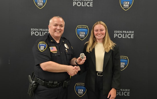 Former Community Service Officer McKenzie Mohlencamp Joins Eden Prairie Police Department as Sworn Officer