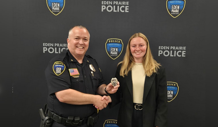 Former Community Service Officer McKenzie Mohlencamp Joins Eden Prairie Police Department as Sworn Officer