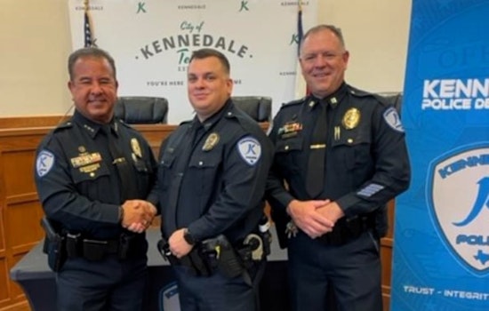 Former Navy Corpsman with a Decade of Military Service Joins Kennedale Police Department