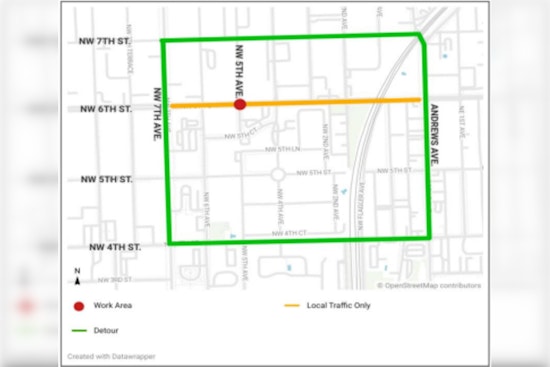 Fort Lauderdale Alert, Traffic Disruptions Expected from Stormwater Project in Progresso Village