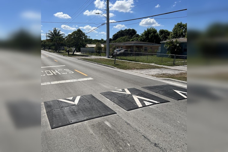 Fort Lauderdale Rolls Out Speed Cushions to Promote Traffic Safety in Local Neighborhoods
