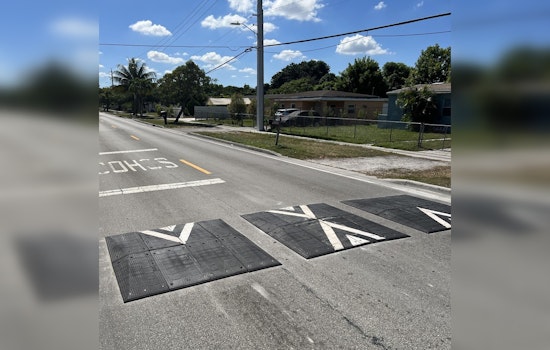 Fort Lauderdale Rolls Out Speed Cushions to Promote Traffic Safety in Local Neighborhoods