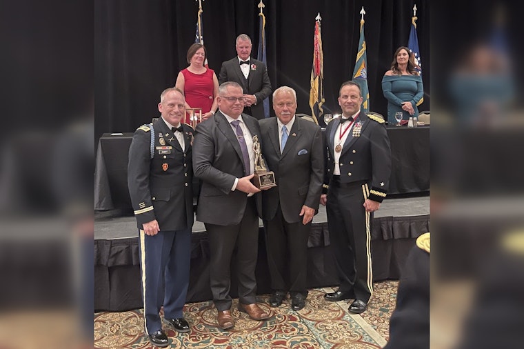 Fort Wayne's State Rep. Chris Judy Honored with Prestigious R. Martin Umbarger President's Award by Indiana National Guard Association