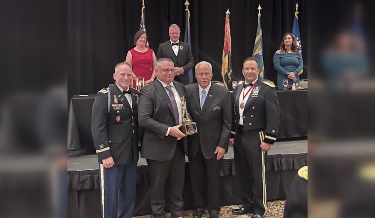 Fort Wayne's State Rep. Chris Judy Honored with Prestigious R. Martin Umbarger President's Award by Indiana National Guard Association