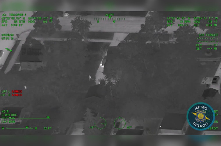 Four Arrested in Metro Detroit Pharmacy Break-Ins with Aid from State Police Helicopter